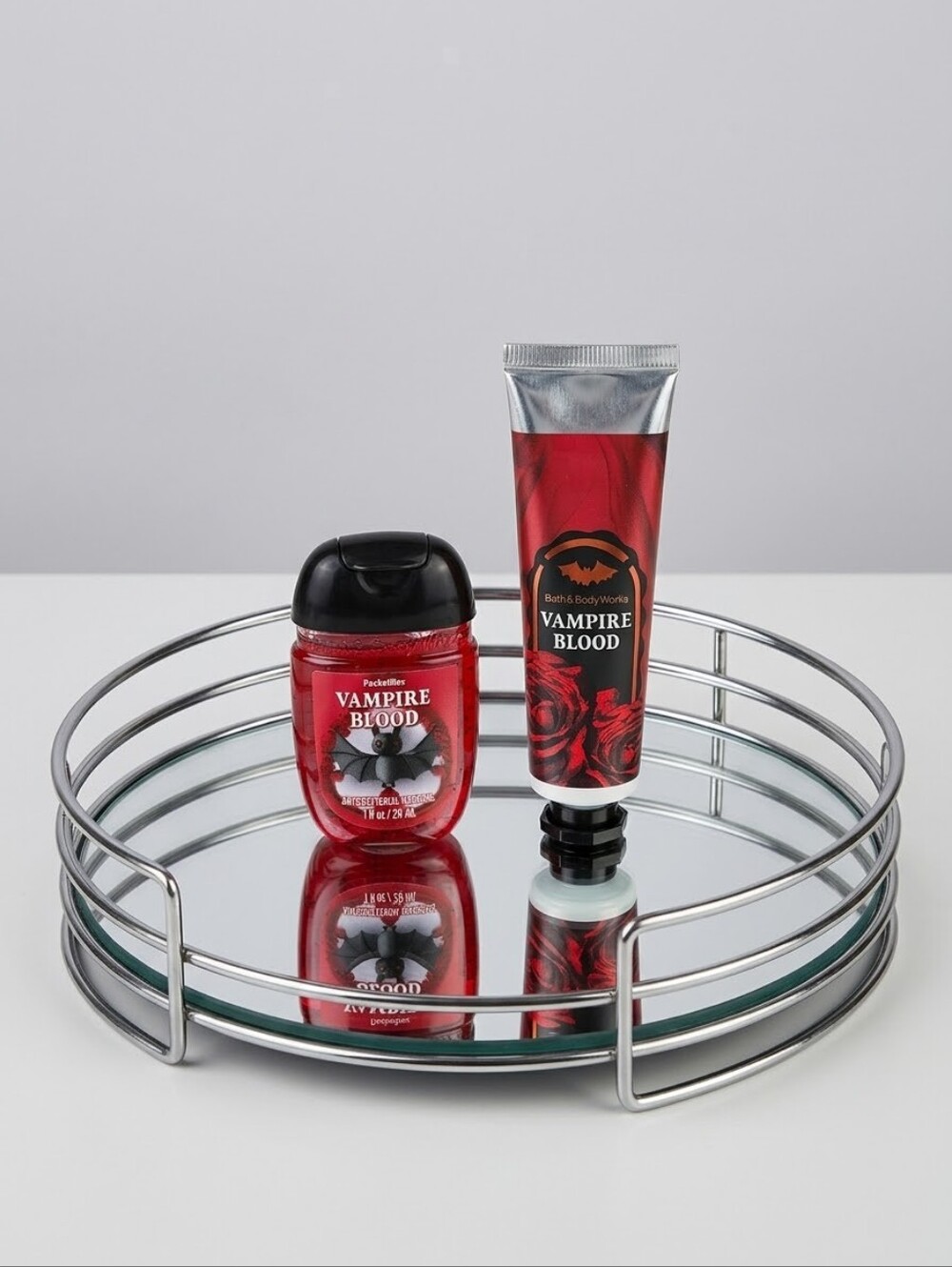 Bath & Body Works Vampire Blood Red & Black Hand Cream PocketBac Duo